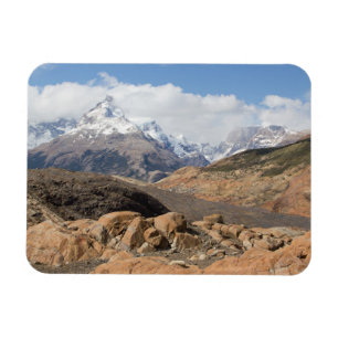 Snö-Capped berg Magnet