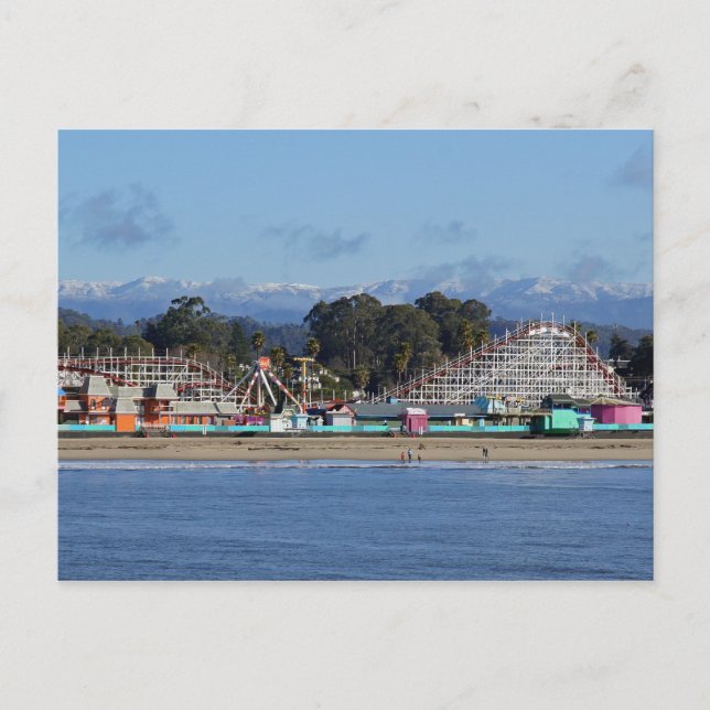 Snö Caps in Santa Cruz vycard Vykort (Framsida)