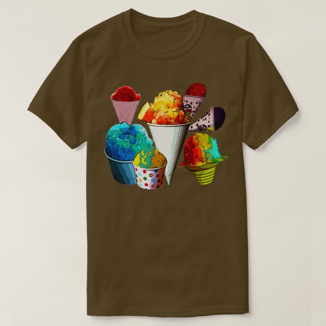 Snö Cone  T Shirt (Design framsida)