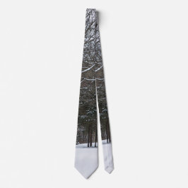 Snö Covered Road Painterly Neck Tie Slips