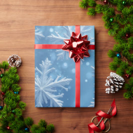 Snö Crystals Wrapping Papper Presentpapper