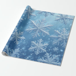 Snö Crystals Wrapping Papper Presentpapper