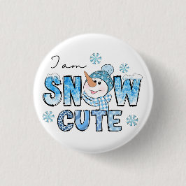 Snö Cute Knapp