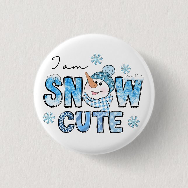 Snö Cute Knapp (Framsida)