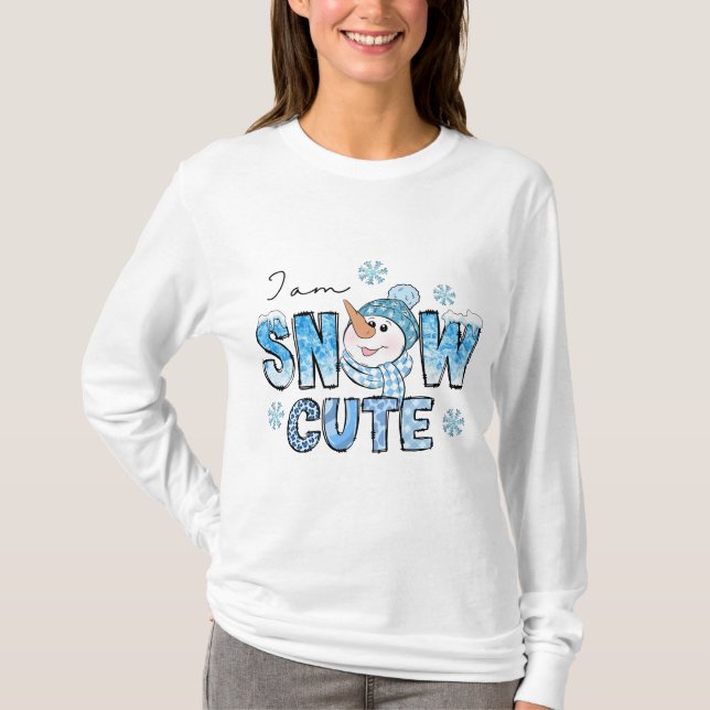 Snö Cute T Shirt (Framsida)