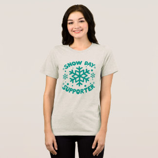 Snö Dag Supporter Tee Tee - Celebrate Snowy Winter