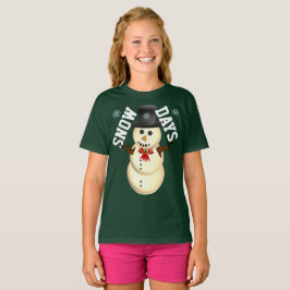 Snö dagar t shirt