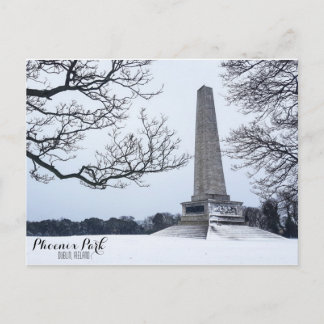 Snö-dagen i Phoenix Park Vykort