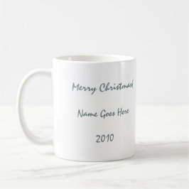 Snö dammad av hjortSilhouettemålning Mugg