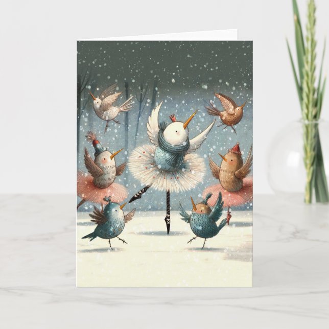 Snö Dance Kort (Framsida)