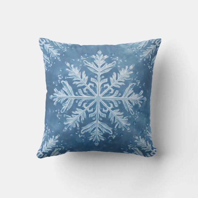 Snö Dekorativ kudde, Winter Dekorativ kudde (Baksida)