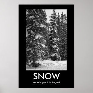 SNÖ Demotiational Poster