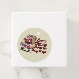 Snö Diggity är på väg att Bunta Ihop Det 90-tals J Gåvor Etiketter