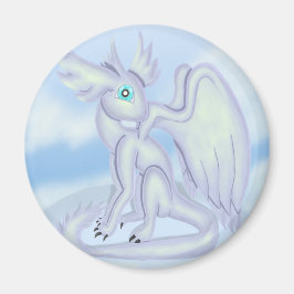 Snö Dragon Magnet