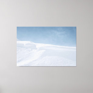 Snö Drift Canvastryck