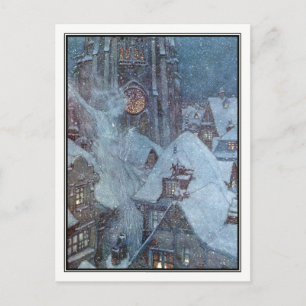 Snö drottning av Edmund Dulac Vykort