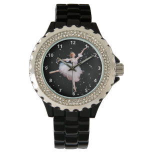 Snö drottning Ballerina med siffror Armbandsur