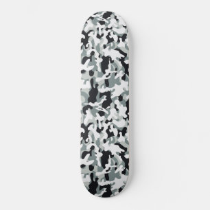 Snö Dust Camouflage Mini Skateboard Bräda 18,5 Cm