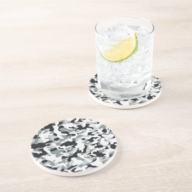 Snö Dust Camouflage Underlägg (Sidan)