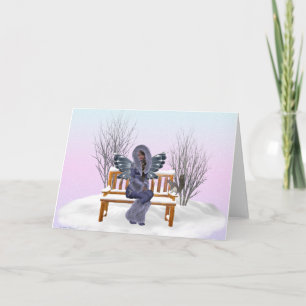 Snö Fairy Helgkort