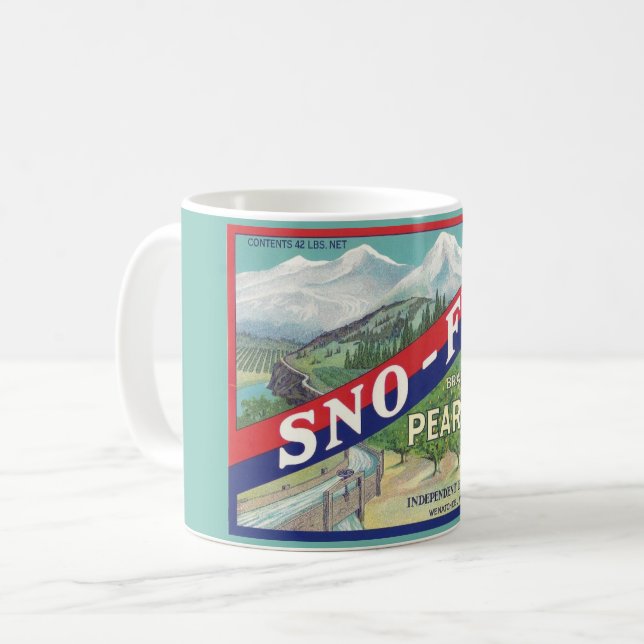 Sno-Fed Päron Mugg (Framsida vänster)
