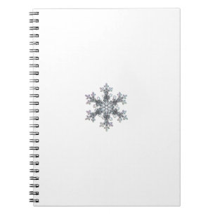 Snö flake anteckningsbok