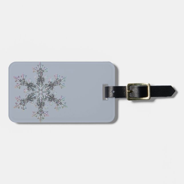 Snö flake bagagebricka (Horisontell Framsida)