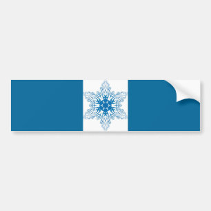 snö_flake bildekal