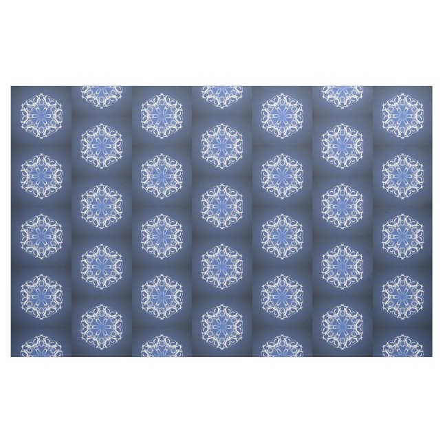 Snö Flake Fabric Tyg (Fat Quarter)
