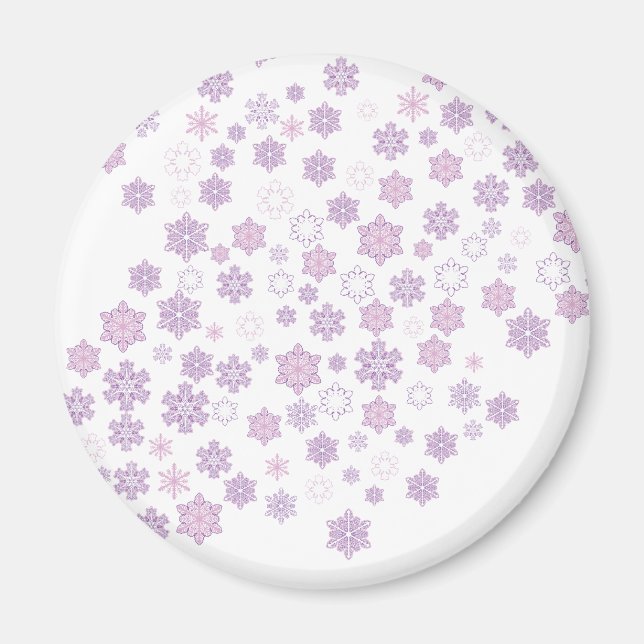 Snö-Flakes-2 Magnet (Framsidan)