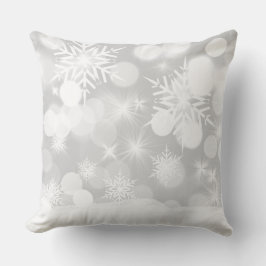 Snö Flakes Dekorativ kudde