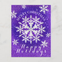 Snö Flakes Magenta White