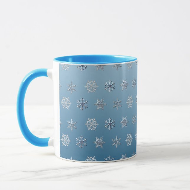 Snö Flakes Mugg (Vänster)