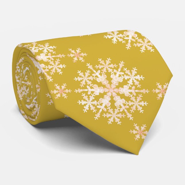 Snö Flakes Mustard White Slips (Rullad)