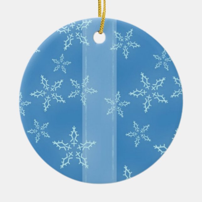 Snö Flakes Ornament (Framsidan)