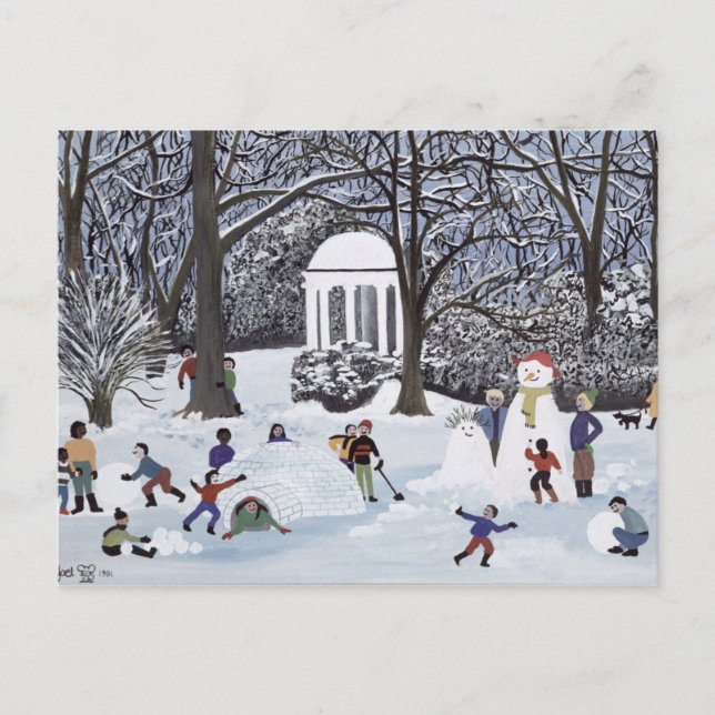 Snö Follies Vykort (Framsida)