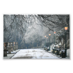 Snö Fototryck