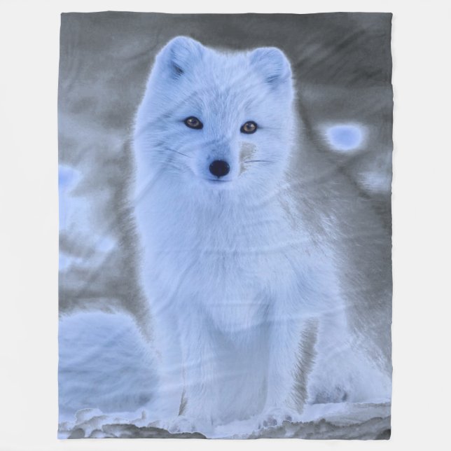 SNÖ FOX FLEECEFILT (Framsidan)