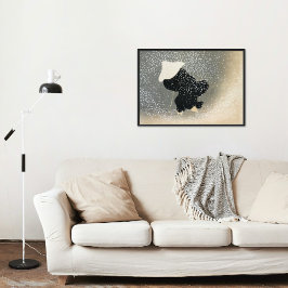Snö från Momoyogusa Vintage Japansk konst Poster
