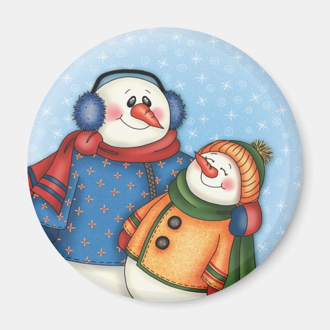 "Snö Friends" Magnet (Framsidan)