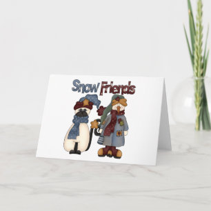 Snö Friends Tshirts and Gifts Helgkort