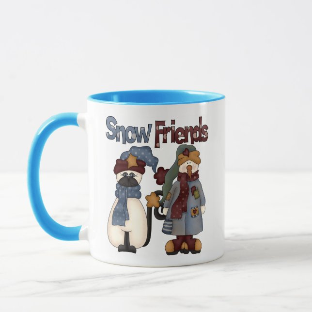 Snö Friends Tshirts and Gifts Mugg (Vänster)