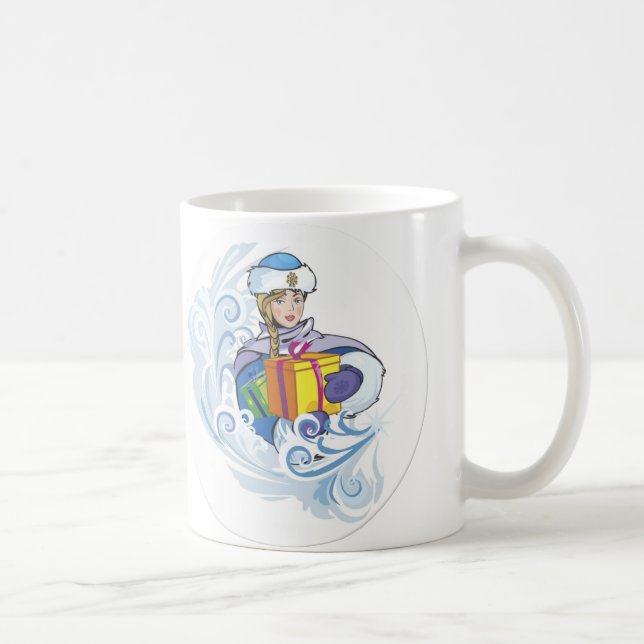 Snö Girl Kaffemugg (Höger)