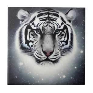 Snö Glow White Tiger Kakelplatta