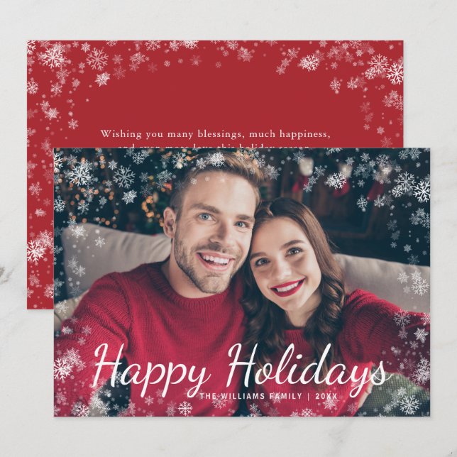 Snö God Jul (Fram/baksida)