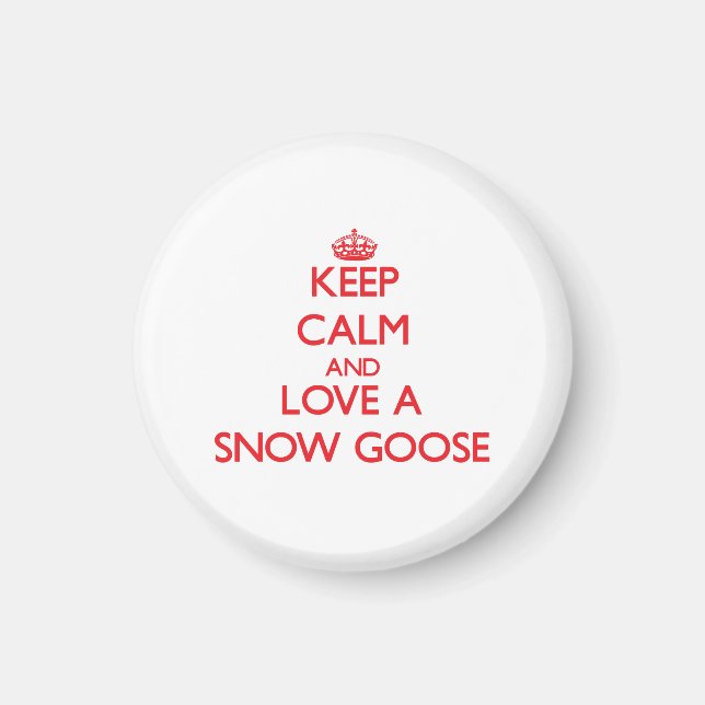 Snö Goose Magnet (Framsidan)