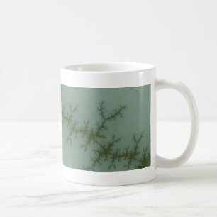 Snö Gräs - Fractal Art Kaffemugg