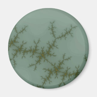 Snö Gräs - Fractal Art Magnet