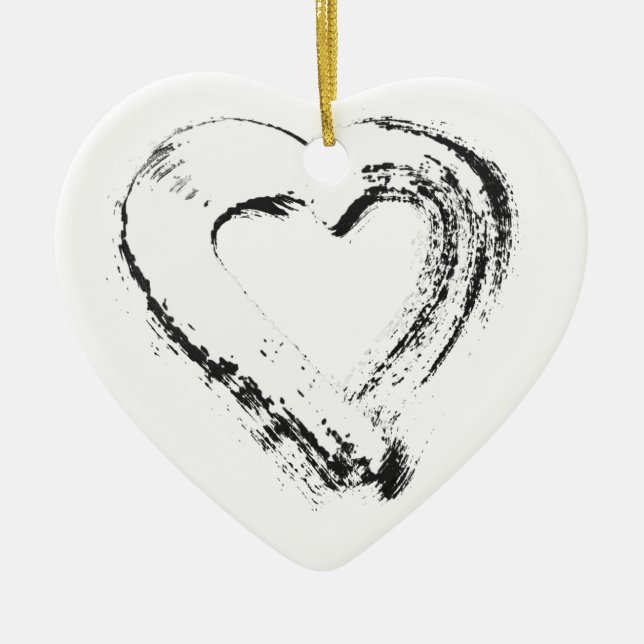 Snö Heart Ornament (Framsidan)