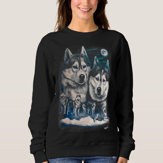Snö Husky T Shirt (Framsida)